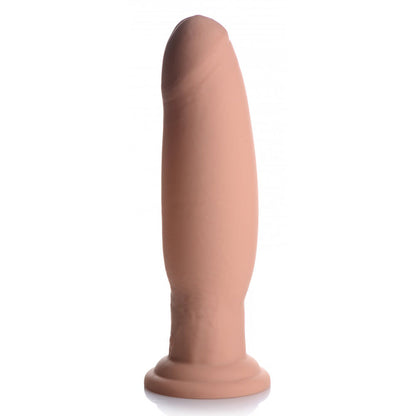 7X Inflatable and Vibrating Remote Control Silicone Dildo