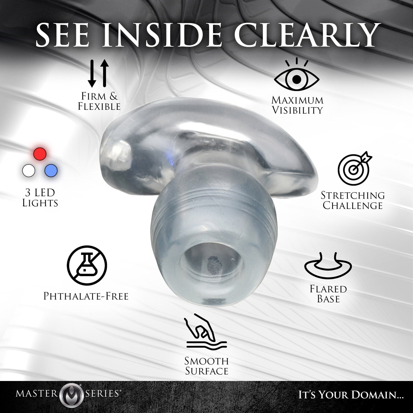 Light-Tunnel Light-Up Anal Dilator