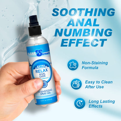 Relax Anal Lubricant with Lidocaine
