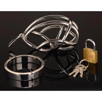 The Captus Stainless Steel Chastity Device