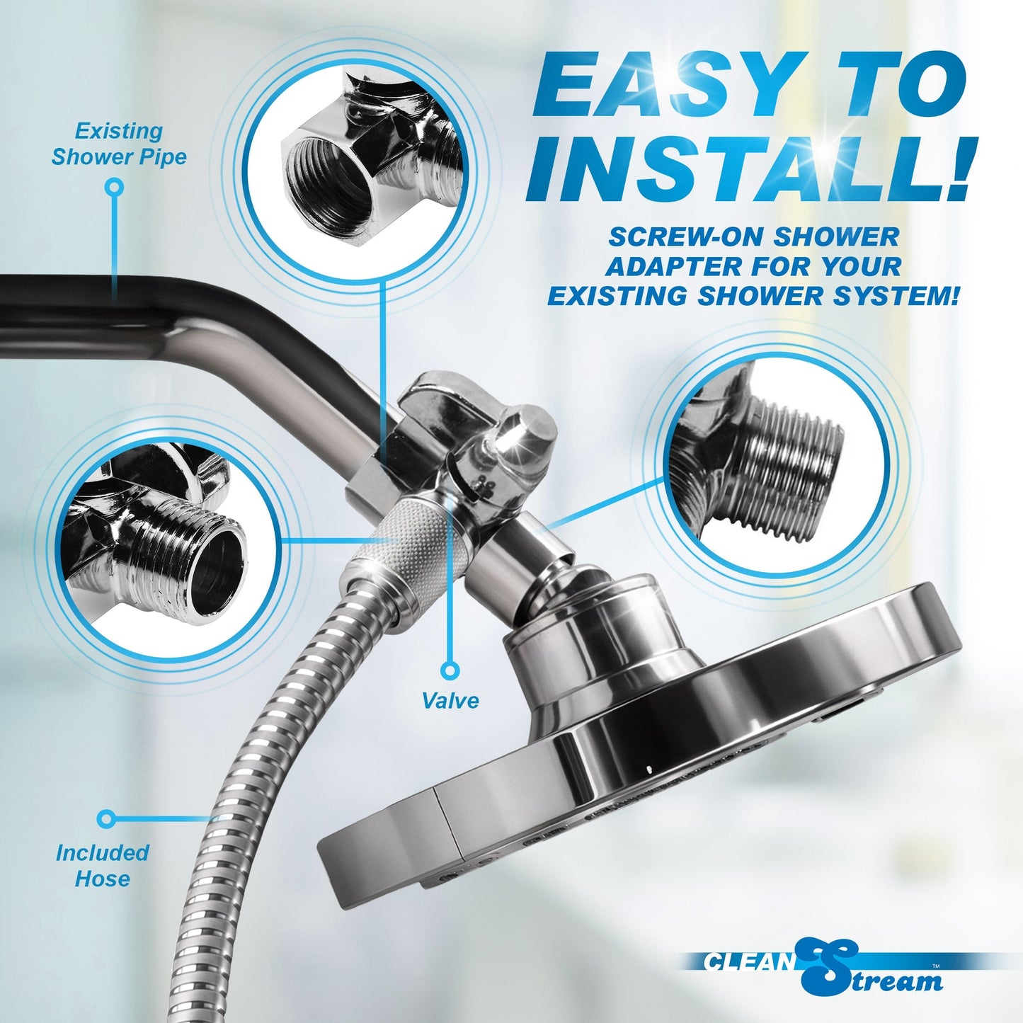 Easy Flow Cleansing Kit with Silicone Attachment