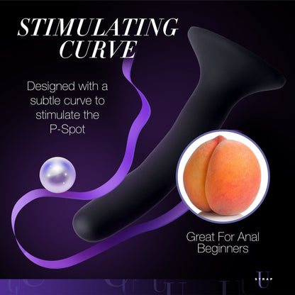 Black Silicone Dildo - Small