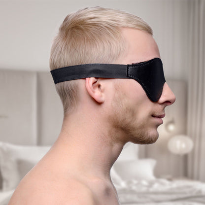 Black Fleece Lined Blindfold