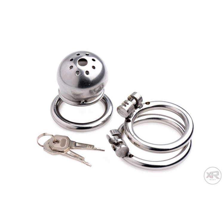 Exile Deluxe Locking Stainless Steel Confinement Cage