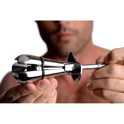 Stainless Steel Locking Anal Plug