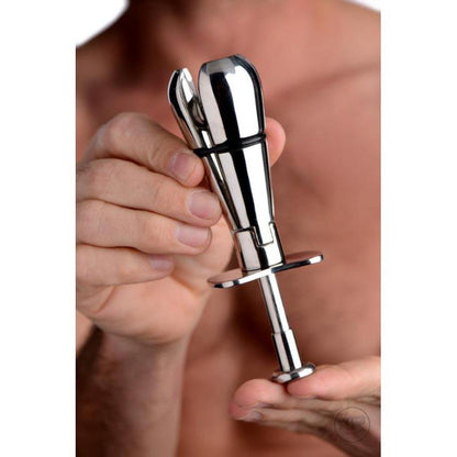 Stainless Steel Locking Anal Plug