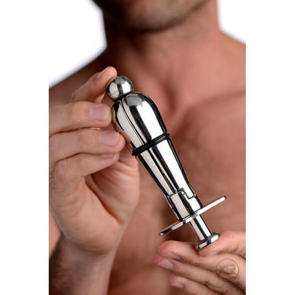 Stainless Steel Locking Anal Plug