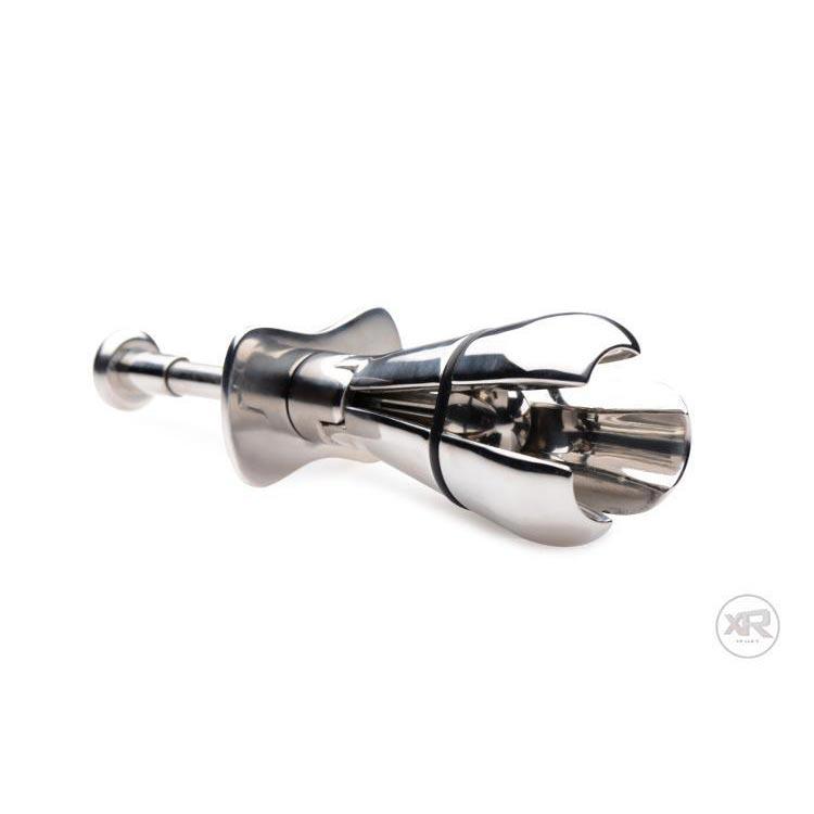 Stainless Steel Locking Anal Plug