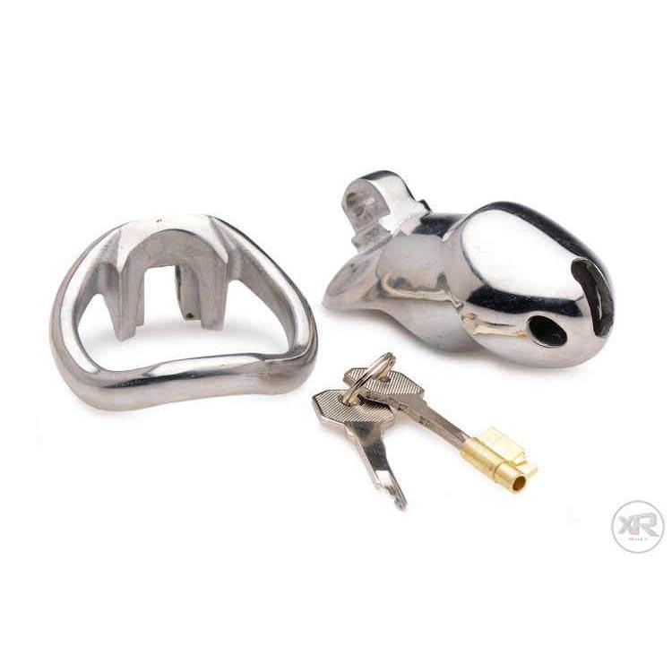 Rikers 24-7 Stainless Steel Locking Chastity Cage