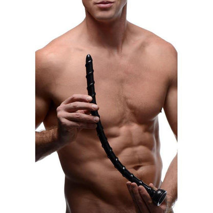 Hosed 18 Inch Swirl Thin Anal Snake