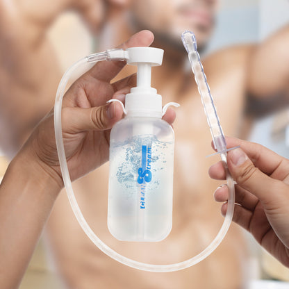 Pump Action Enema Bottle with Nozzle