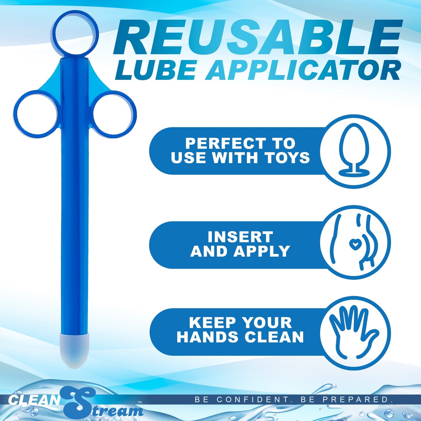 XL Lubricant Launcher - CleanStream Blue