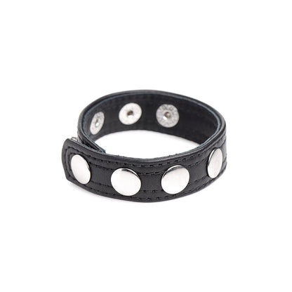 Leather Speed Snap Cock Ring