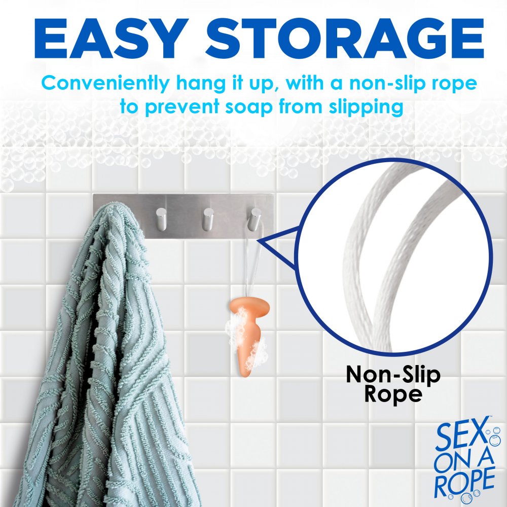 Sex on a Rope Butt Plug Soap