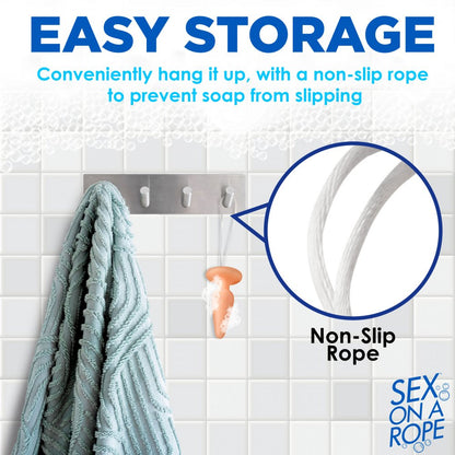 Sex on a Rope Butt Plug Soap