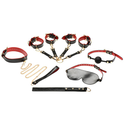 Lover's 9pc Deluxe Bondage Set