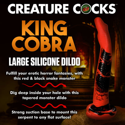 Giant King Cobra Silicone Dildo