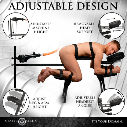 Obedience Chair with Sex Machine