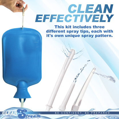 Deluxe Shower Enema Kit with 5 Tips