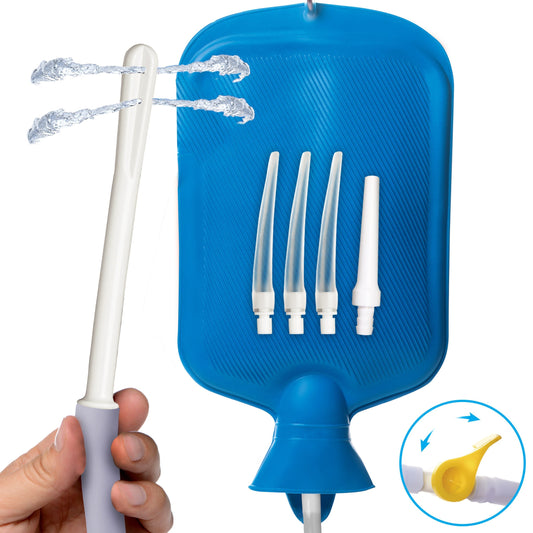Deluxe Shower Enema Kit with 5 Tips