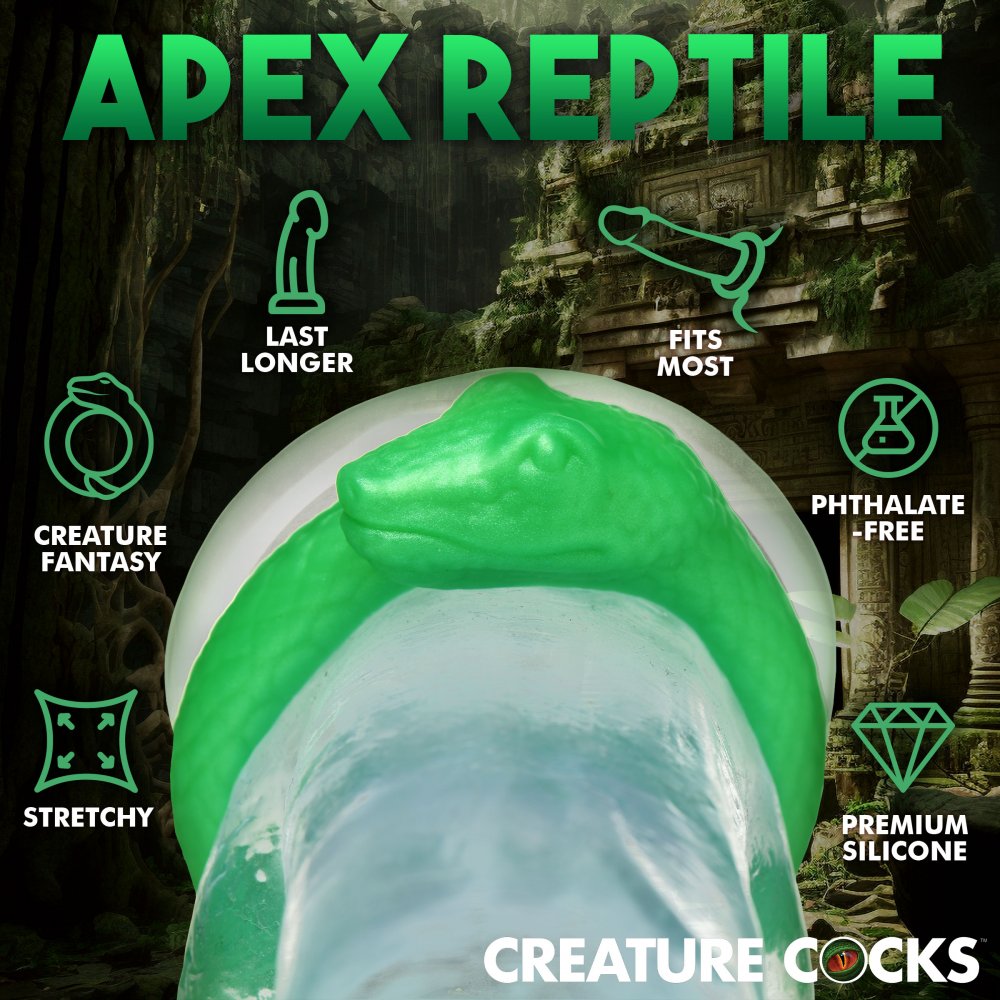 Serpentine Silicone Cock Ring