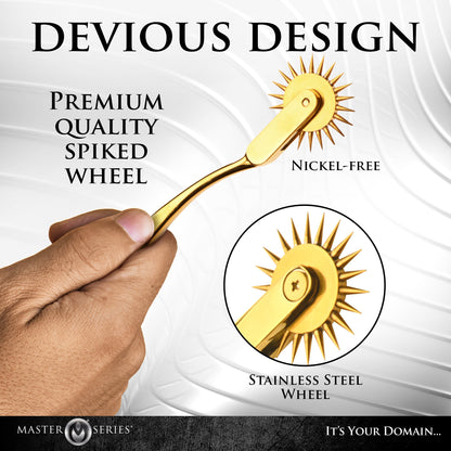 Gold Sensation Wartenberg Wheel