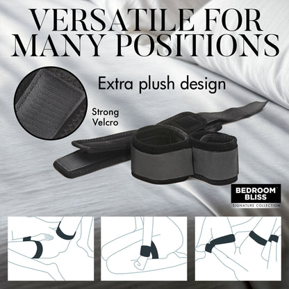 Velvet Plush Wrist to Ankle Cuffs