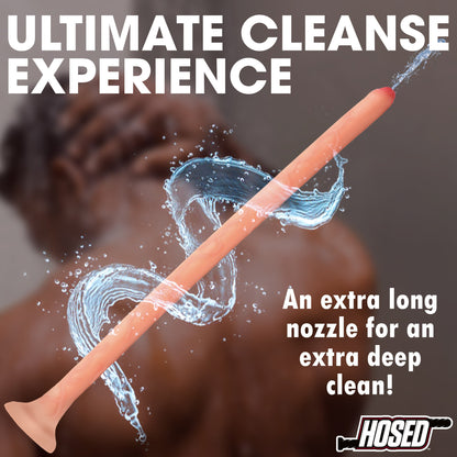 19" Uncircumcised Slim Silicone Enema Hose