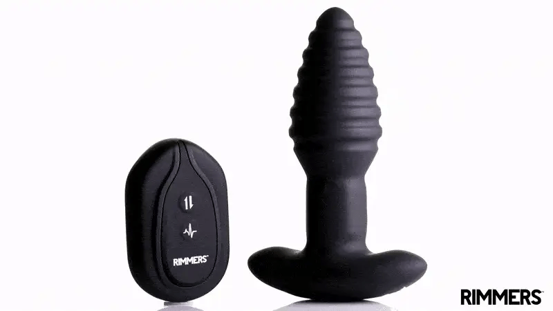 Model-E Vibrating Rimming Plug w/ Remote Control