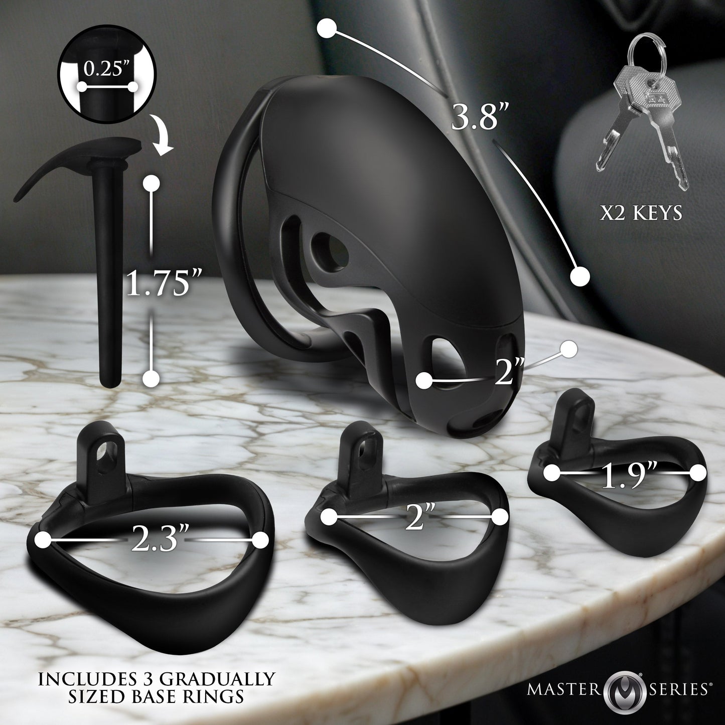 Captor Chastity Cage