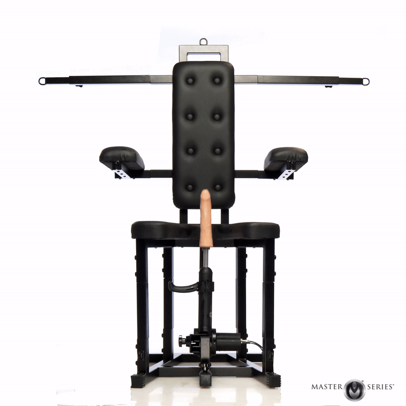 Enforcer Chair with Sex Machine