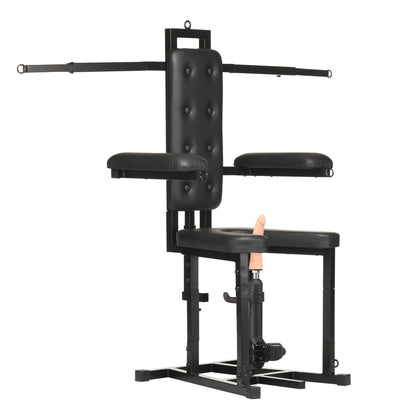 Enforcer Chair with Sex Machine