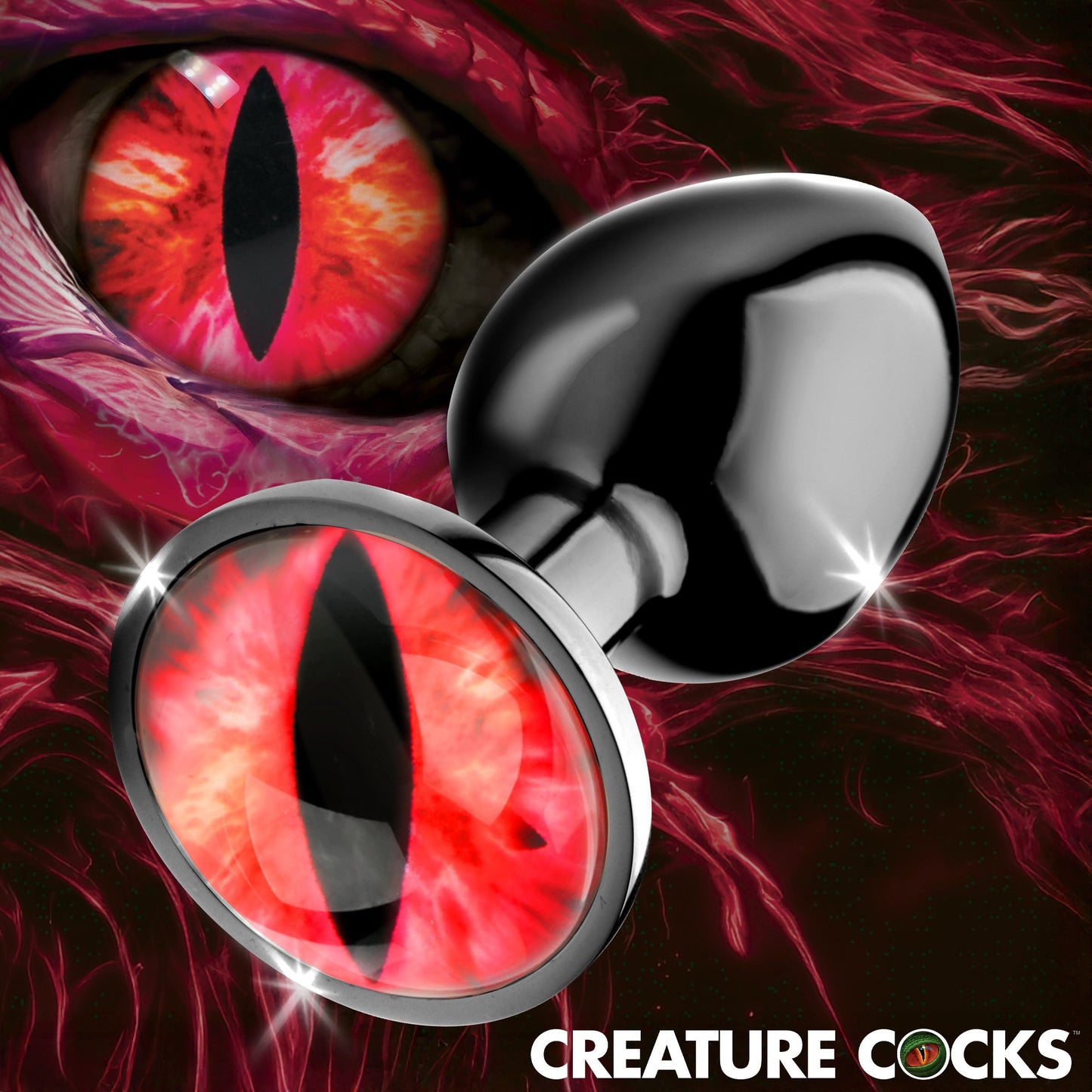 Sinister Eye Metal Butt Plug