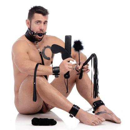Deluxe 10 Piece Bondage Set