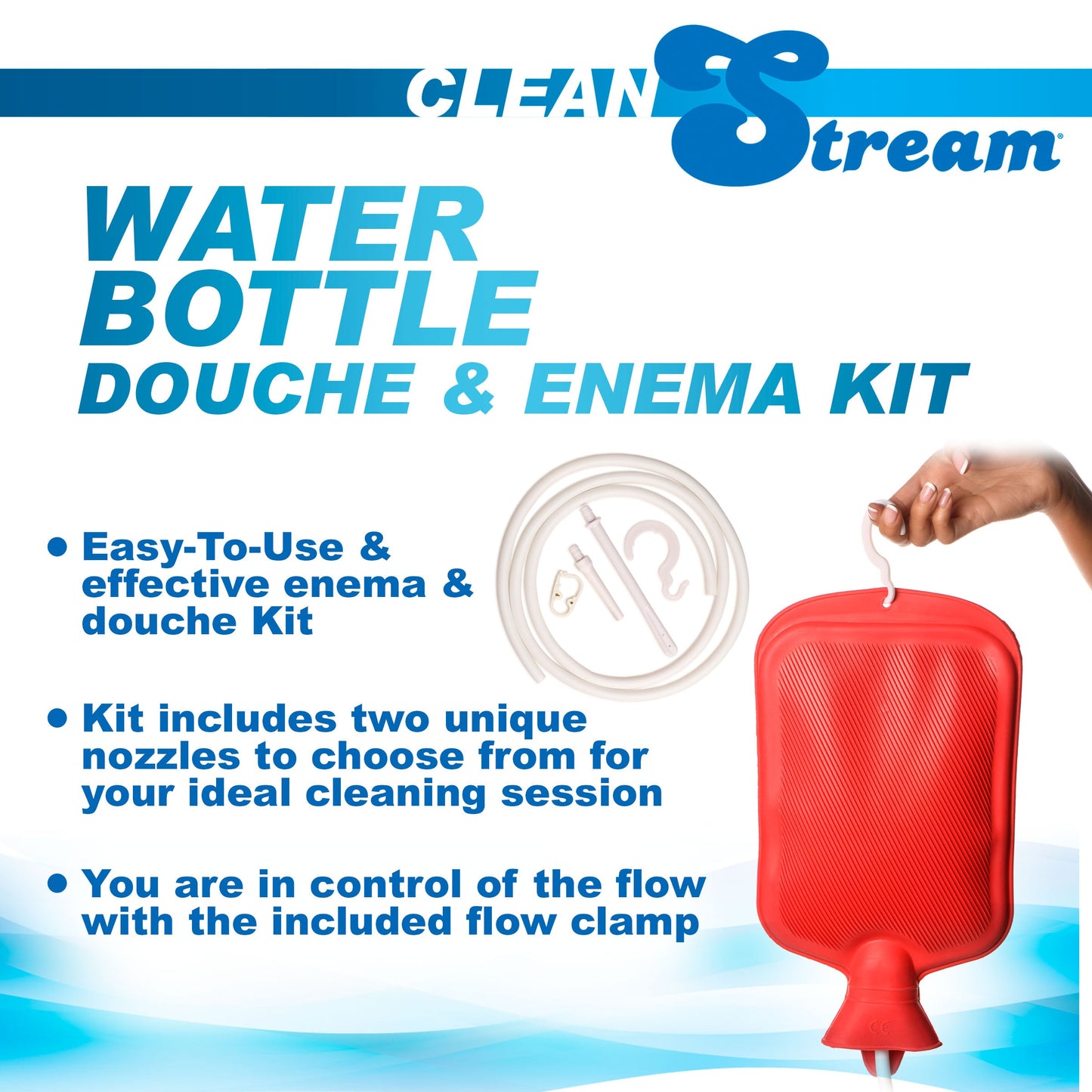CleanStream Water Bottle Enema Kit