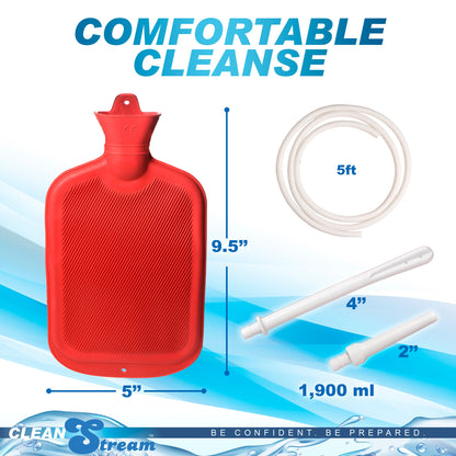 CleanStream Water Bottle Enema Kit
