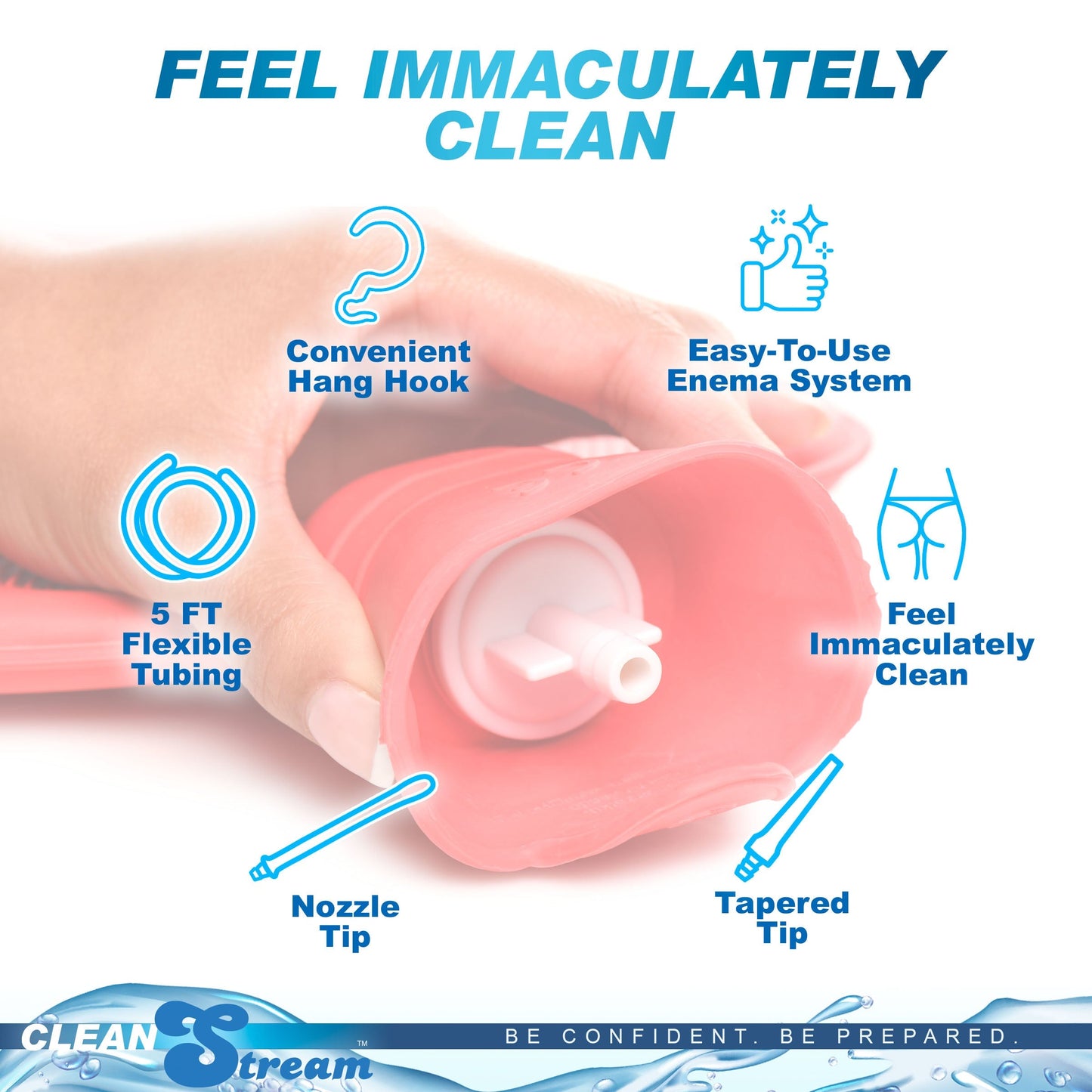 CleanStream Water Bottle Enema Kit