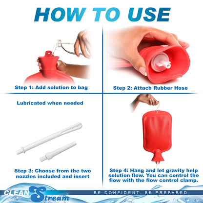 CleanStream Water Bottle Enema Kit