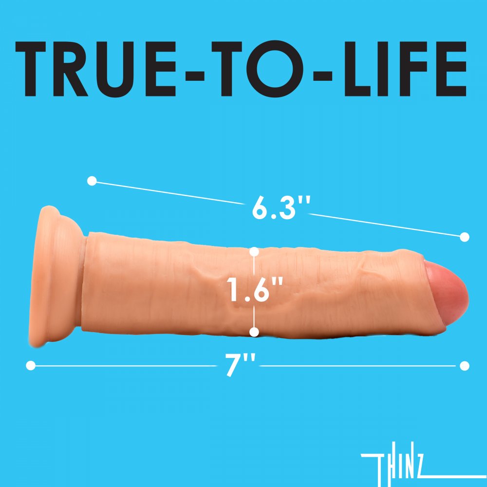 7" Uncut Dildo