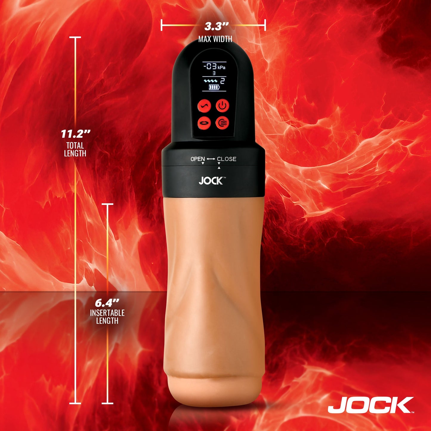 JOCK Advanced Mega Suck Sucking & Vibrating Masturbator