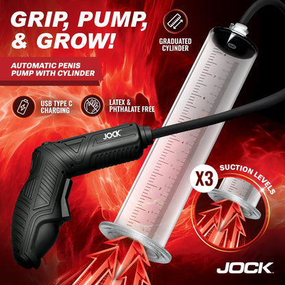 Advanced Power Pumper Automatic Penis Pump with Cylinder