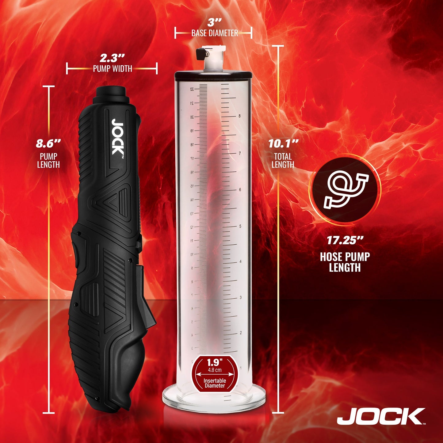 Advanced Power Pumper Automatic Penis Pump with Cylinder