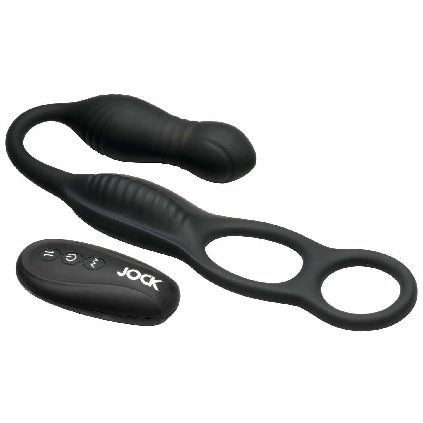 Enhancers Hyper Thrusting & Vibrating Anal Plug with Cock Ring