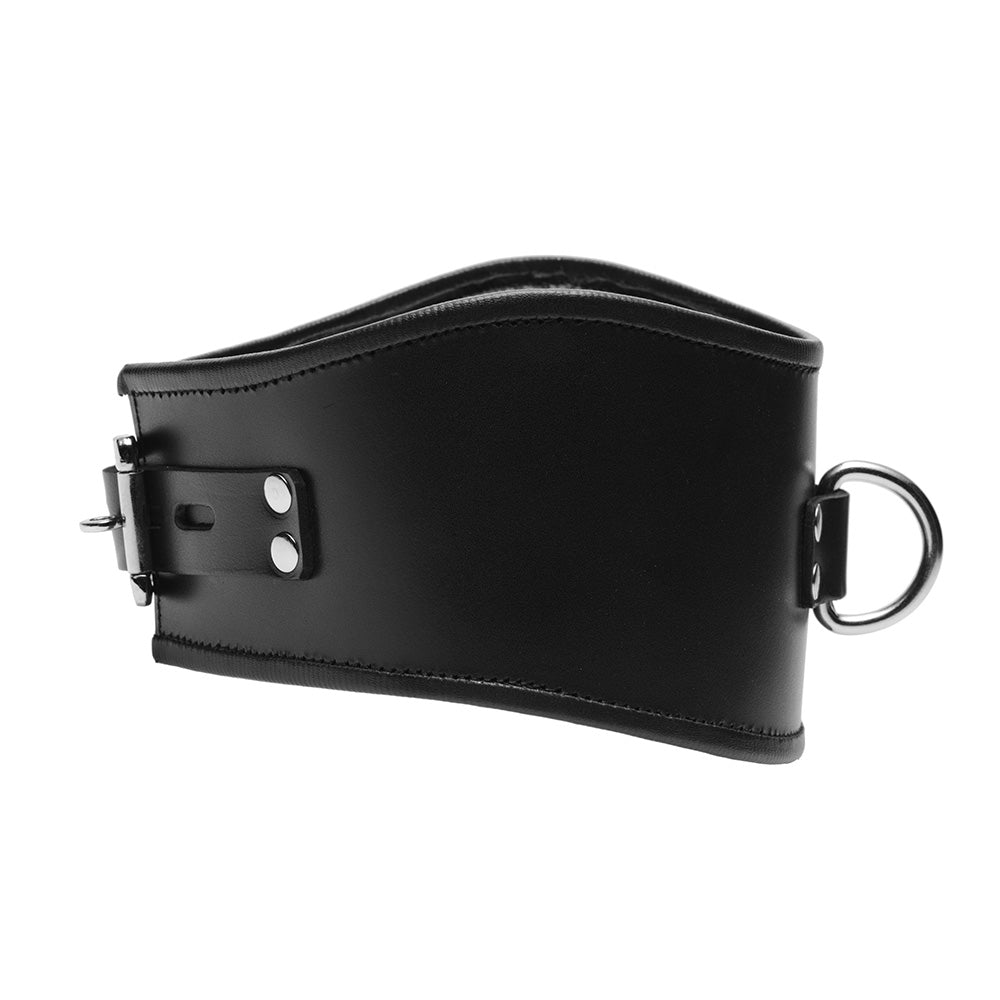 Leather Locking Posture Collar
