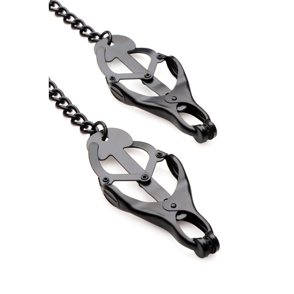 Black Japanese Nipple Clamps