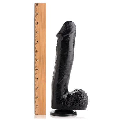 Mighty Midnight 10 Inch Dildo w/ Suction Cup