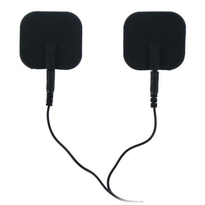 Zeus Electrosex Black Silicone Adhesive Pads