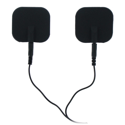 Zeus Electrosex Black Silicone Adhesive Pads