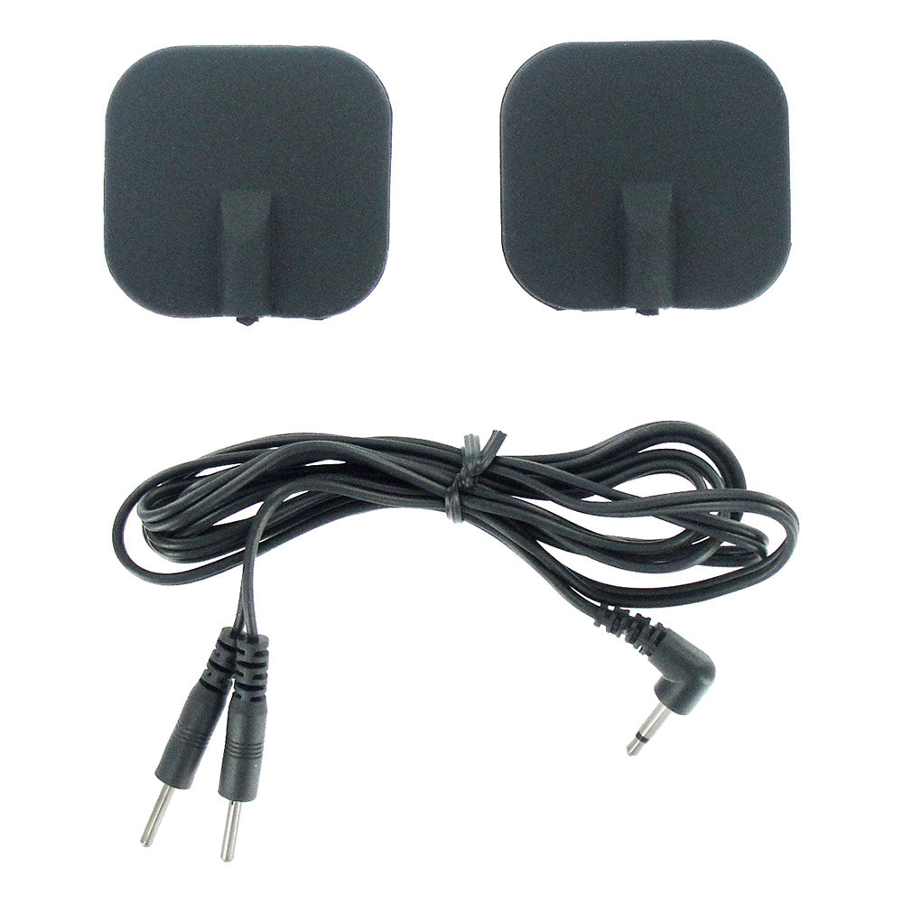 Zeus Electrosex Black Silicone Adhesive Pads
