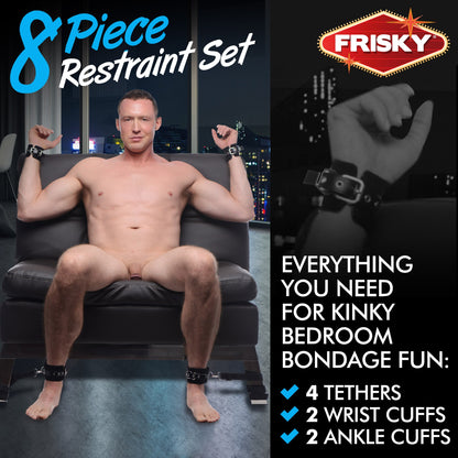 Frisky 8-Piece Restraint Set